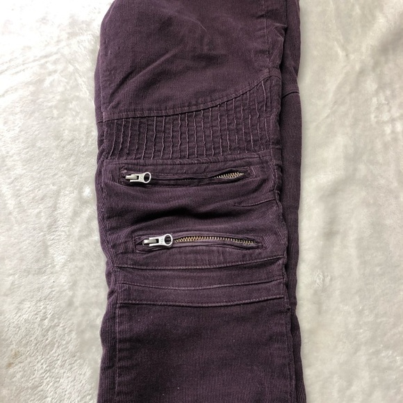 Levi's Plum Corduroy Skinny Pants 27 - Picture 3 of 7